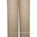 Mesh filo saldato rivestito in PVC verde